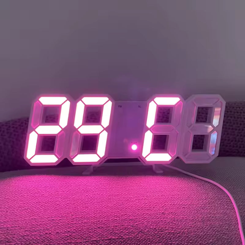 3D Led Digital Clock