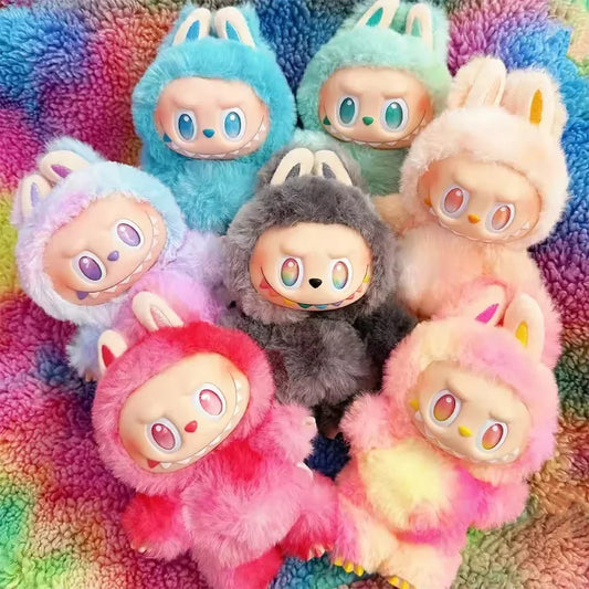Labubu Plush Toy Binginto Energy Series Cute Soft Bunny Doll with Keychain for Kids Girls Boys – Anime Collectible