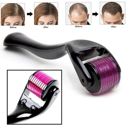 540 Derma Roller for Hair Growth Beard Facial Skin Care Micro Needle Roller Treatments